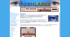 Desktop Screenshot of ogonlaser.net